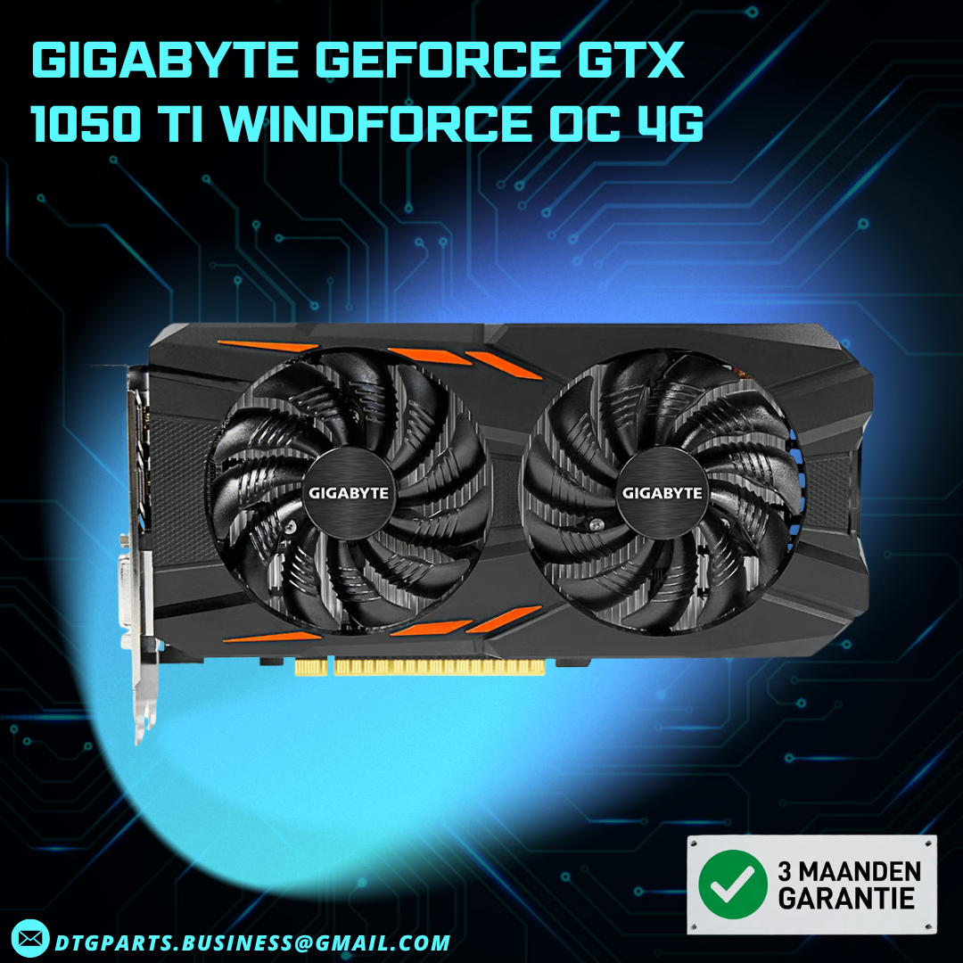 Gigabyte GeForce GTX 1050 Ti Windforce OC 4G
