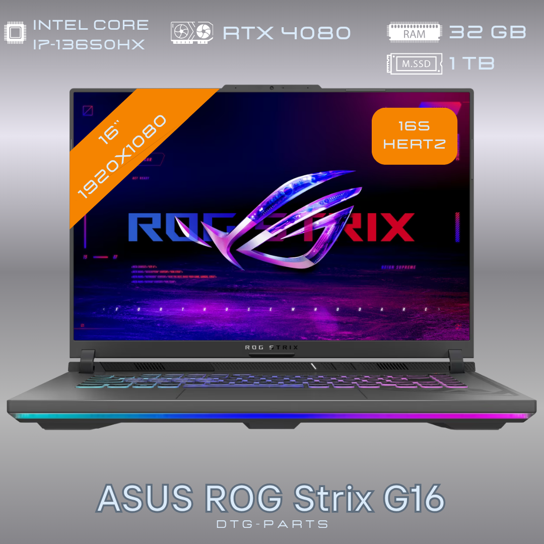 ASUS ROG Strix G16 (RTX 4080 & Intel Core i7-13650HX)