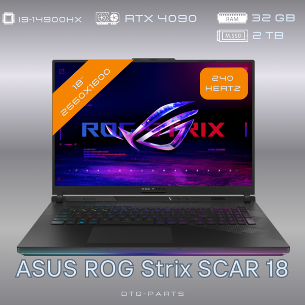ASUS ROG Strix SCAR 18 (RTX 4090 & i9-14900HX)