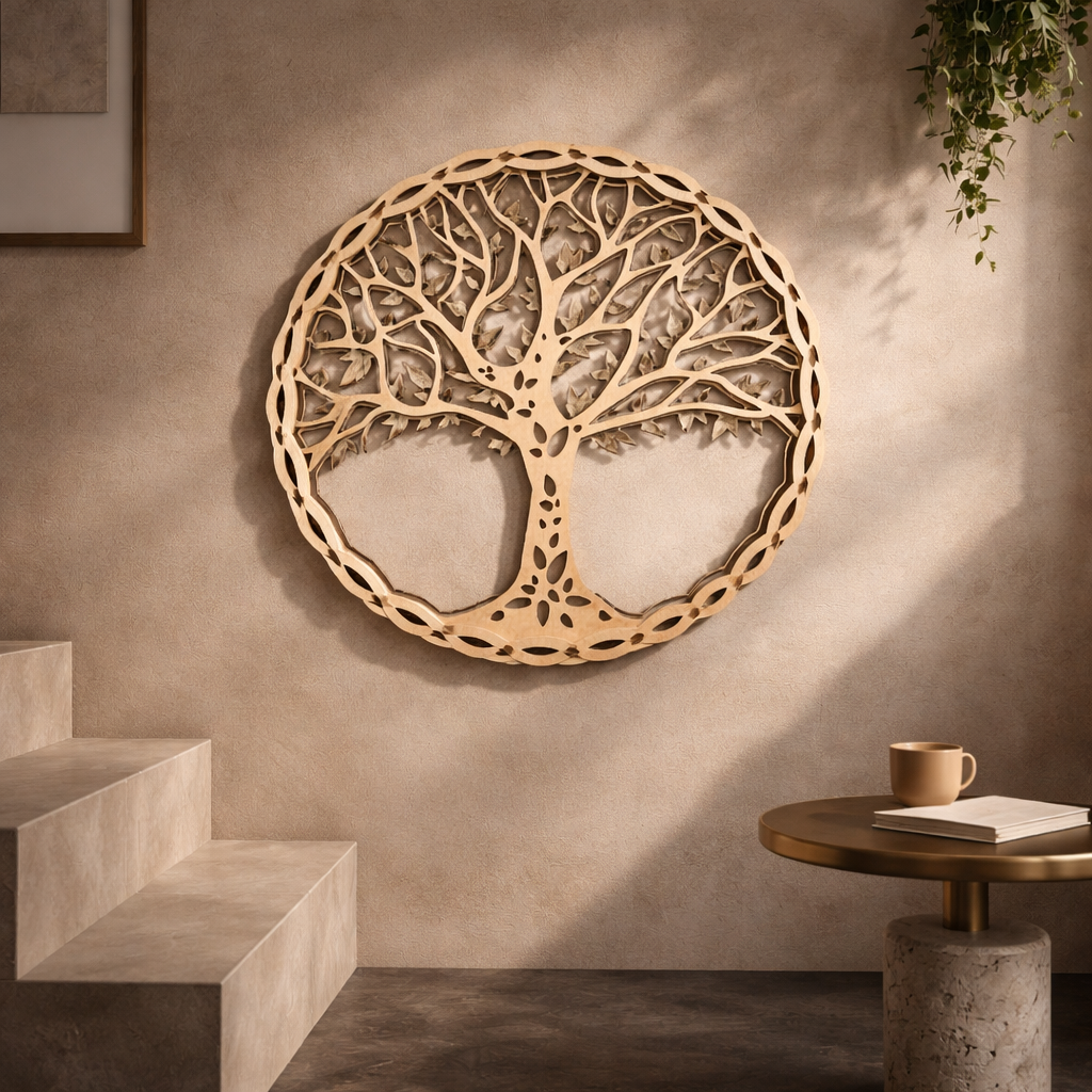 Lebensbaum- Multilayer ca. 30 cm, Wandbild