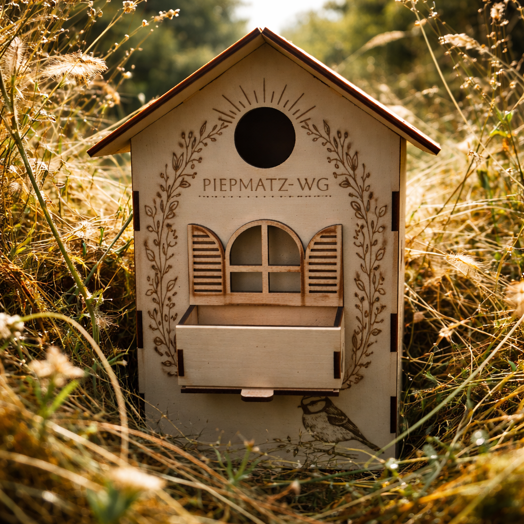 Nistkasten ob Deko oder Brutunterstützung der heimischen Vögel