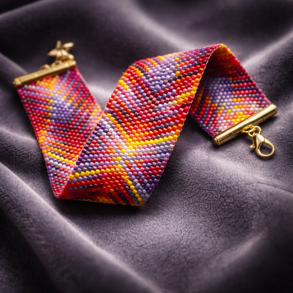 Perlenarmband Hypnotic