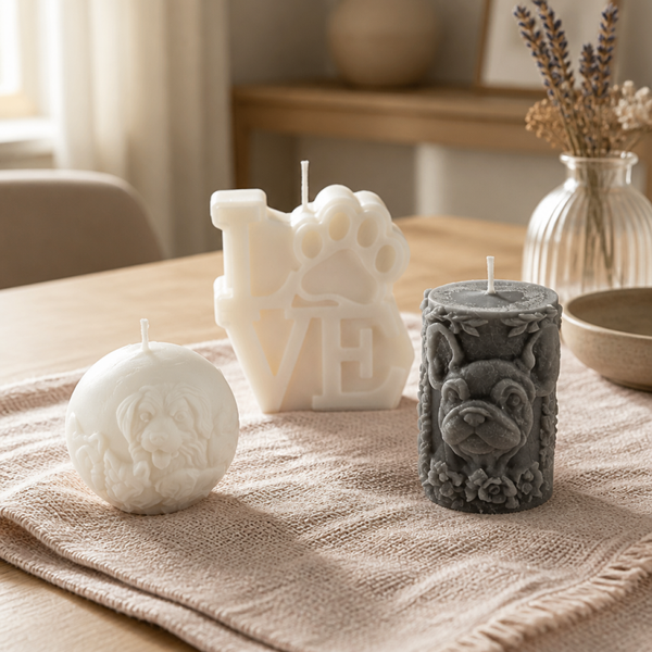 Kerzen verschiedene Designs