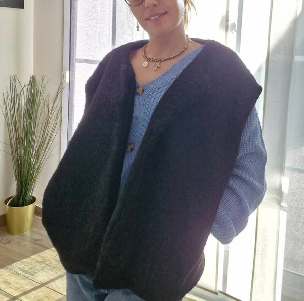 Gilet tout doux (divers couleus)