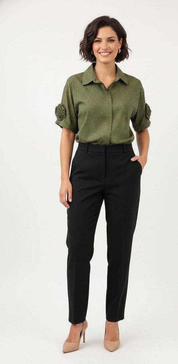 Chemise kaki / Kakikleurig hemd