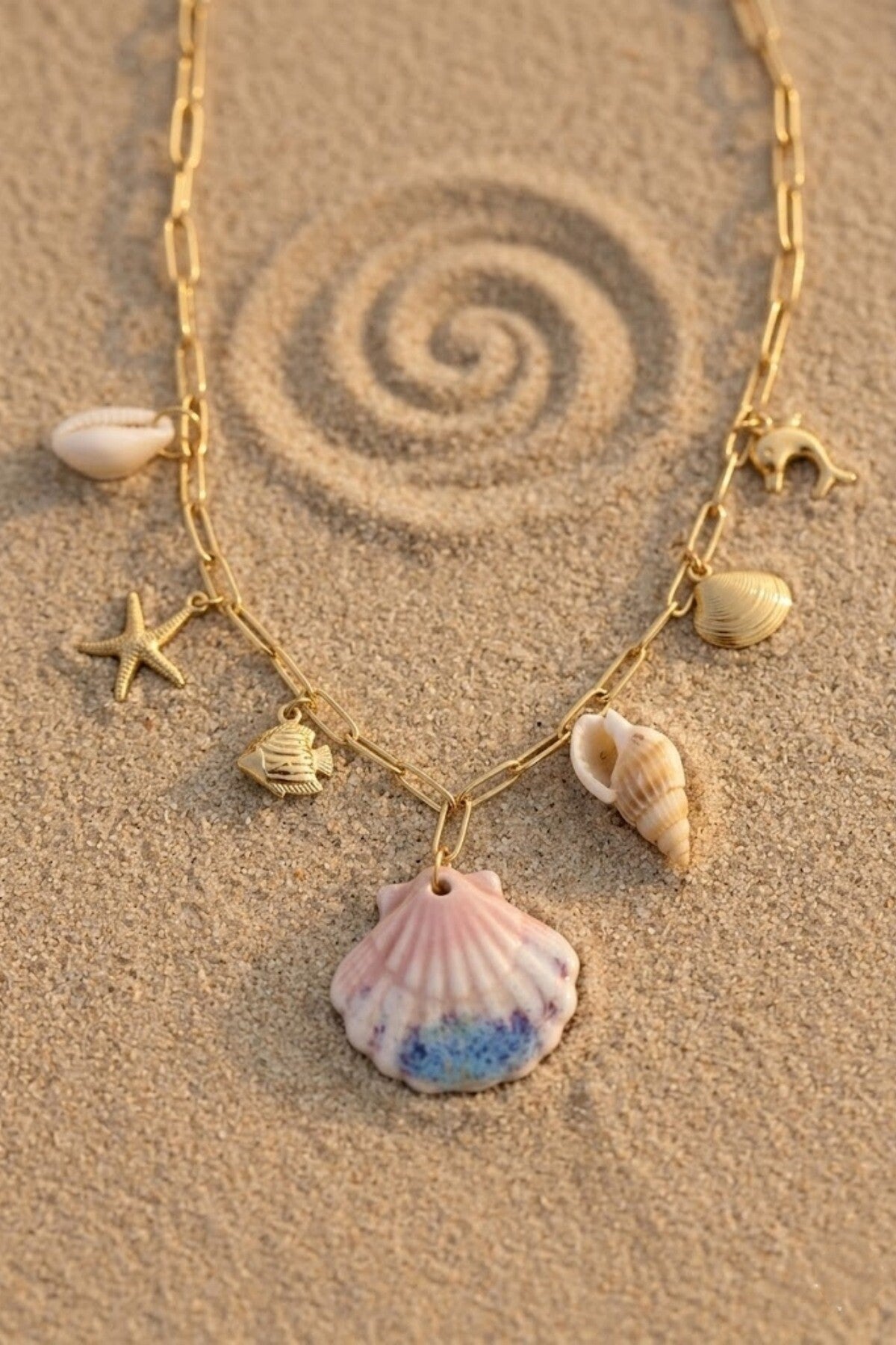 Collier coquillage / Schelp ketting