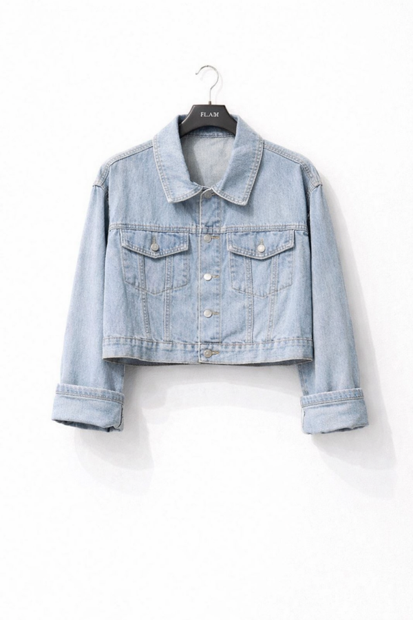 Veste en jeans oversize / Jeansjas oversize