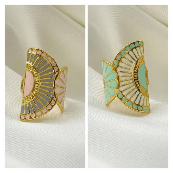 Bague coquillage / Schelp ring