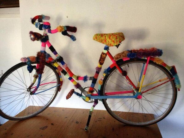 Eingestricktes Velo
