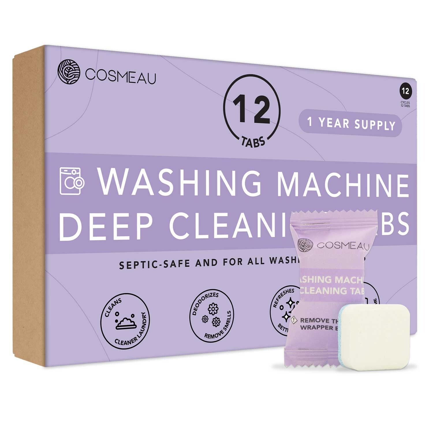Wasmachine reinigingstabletten