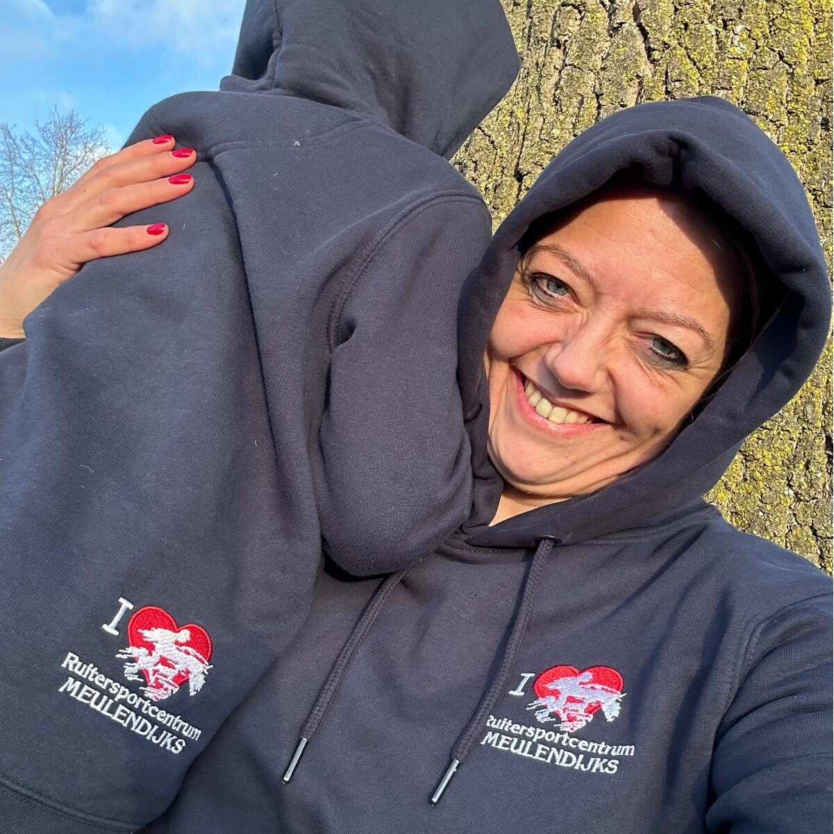 Hoodie "I ❤ Manege Meulendijks"