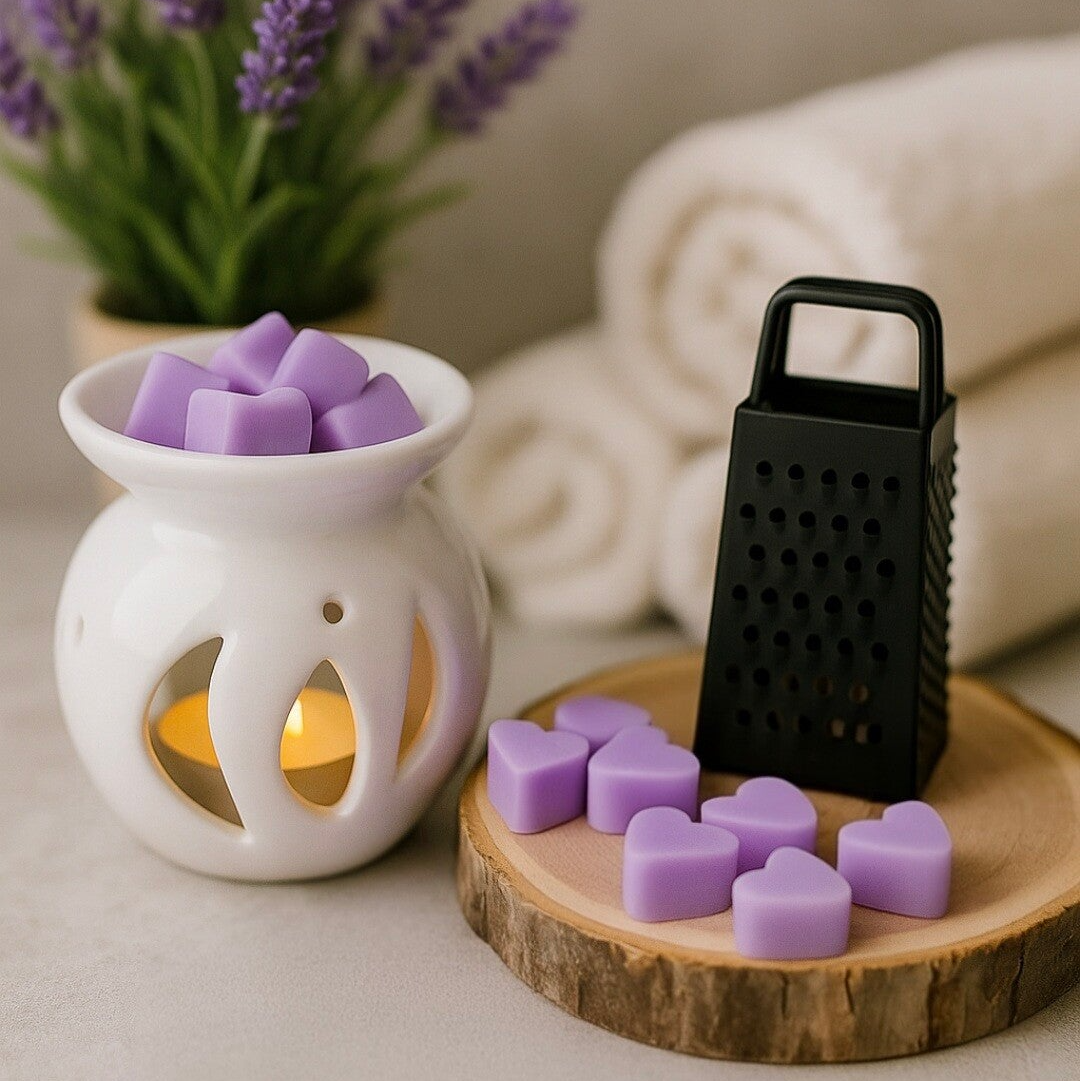 Waxmelts Lavendel & Sinaasappel 30 mini hartjes
