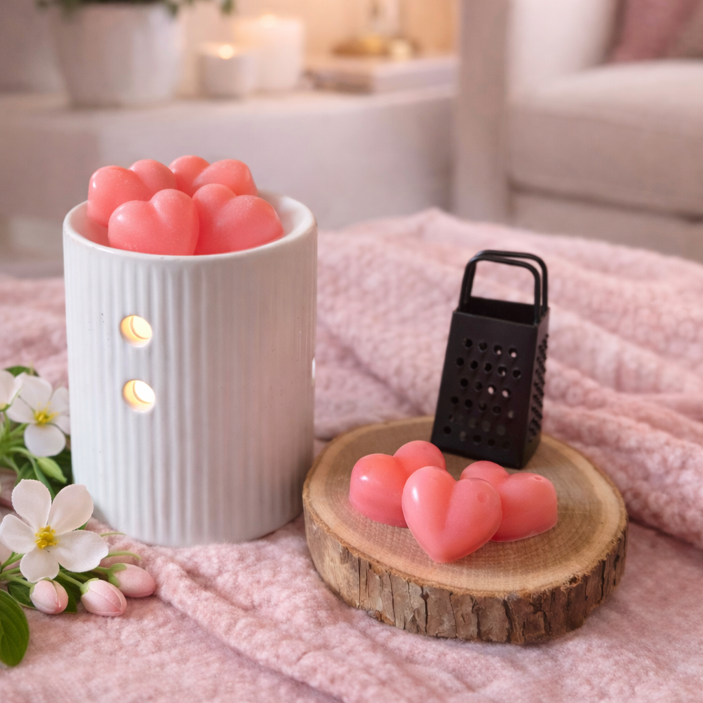 Waxmelts Jasmijn - Rozen 12 grote hartjes