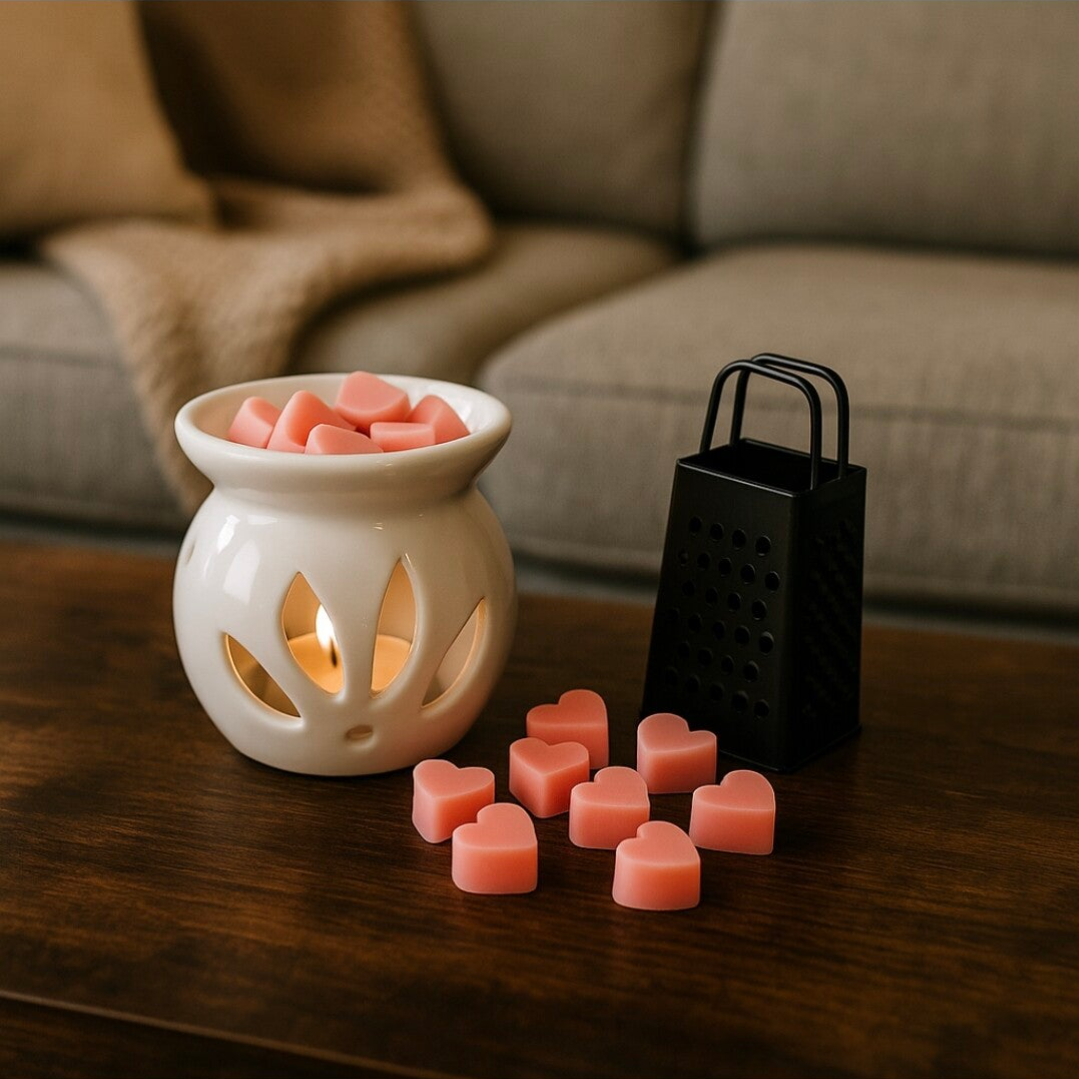 Waxmelts Jasmijn & Rozen 30 mini hartjes