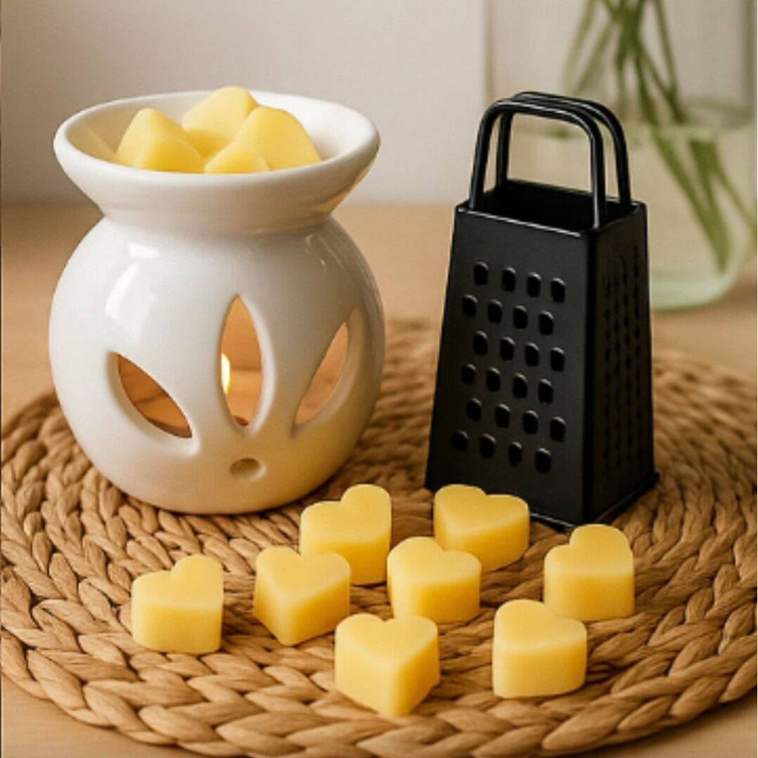 Waxmelts Limoengras & Geranium 30 mini hartjes