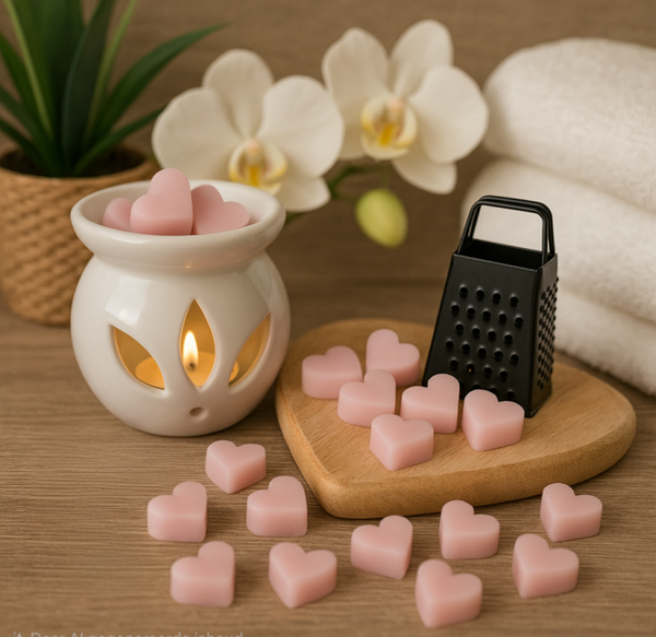 Waxmelts Amber & Orchidee 30 mini hartjes