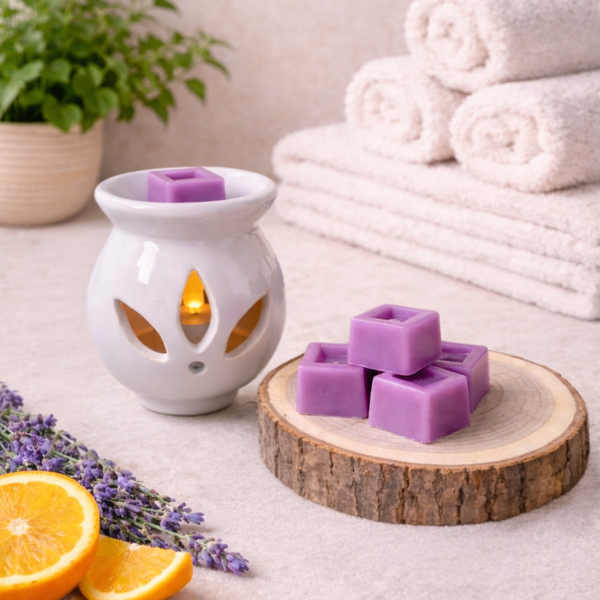 Waxmelts Lavendel & Sinaasappel 10 grote blokjes