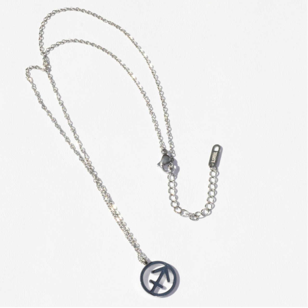 Sterrenbeeld-ketting 3 stainless-steel-kleur
