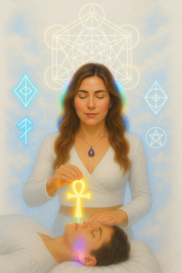 Sanación y Limpieza Cuántica Angelical y Cruz de Ankh