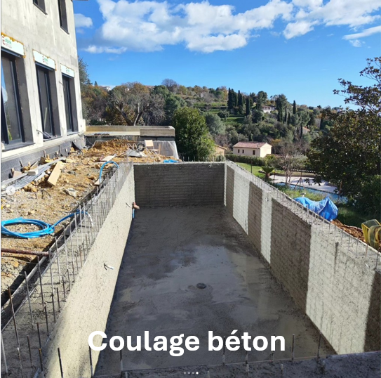 Coulage béton