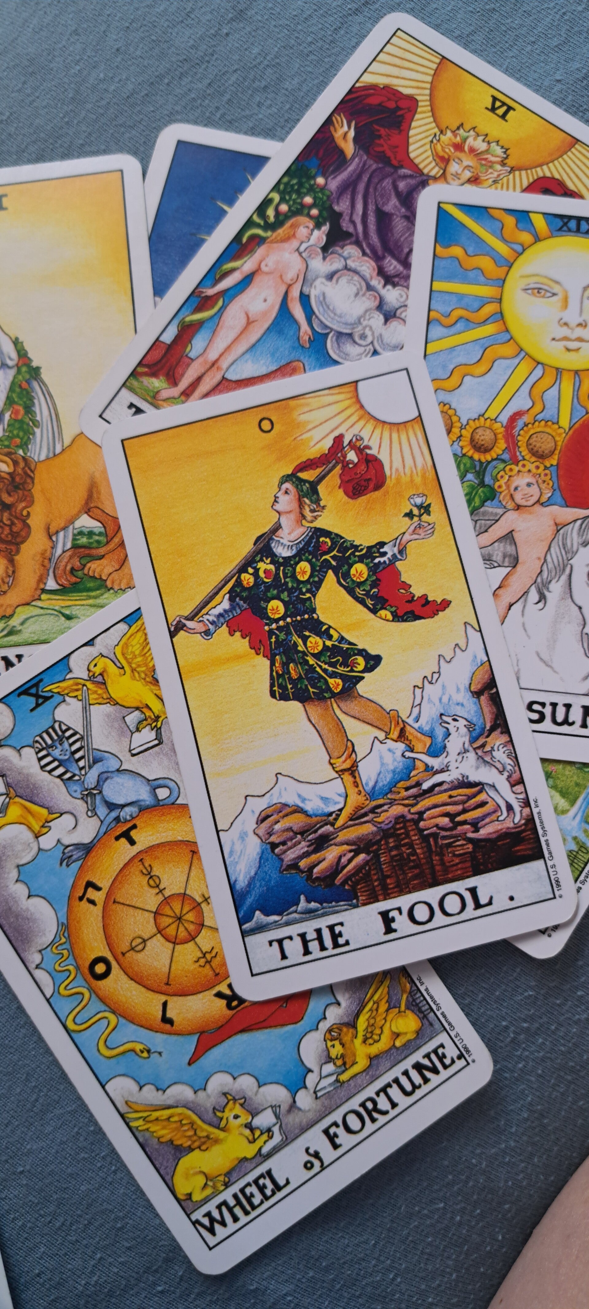 Foto de dwaas, tarotkaarten Missnienox poëzie 