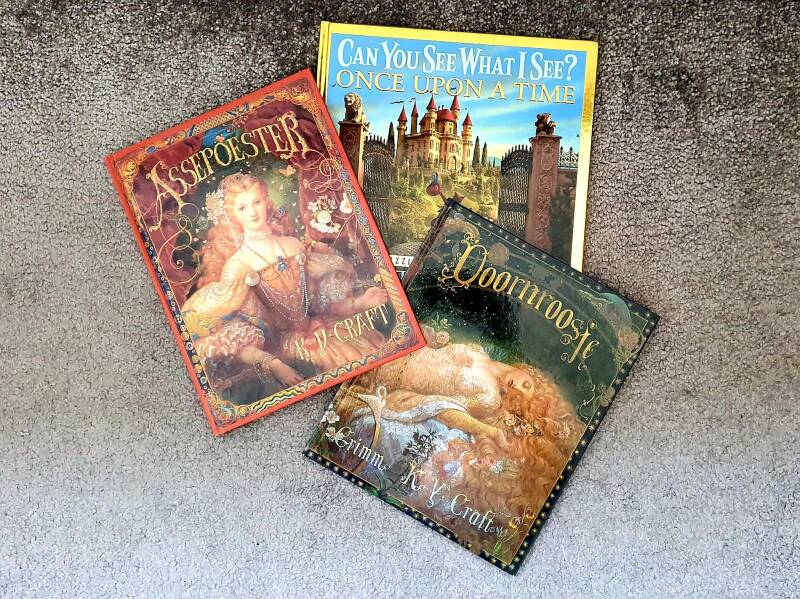 Foto sprookjesboeken K.Y.Kraft Walter Wick sprookjes missnienox blog