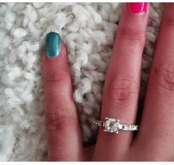 Grote diamant ring! 