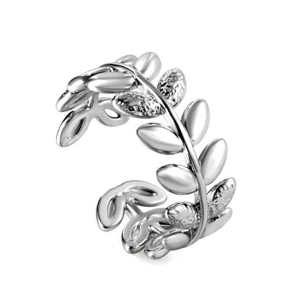 Livia Leaf Ring