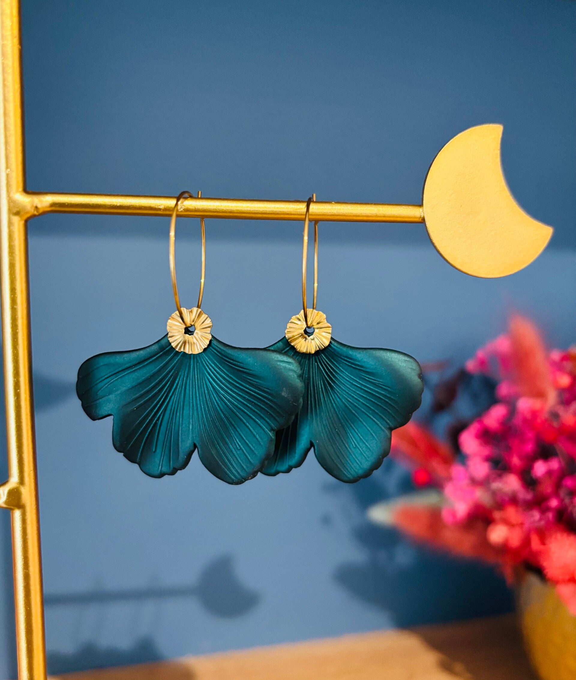 Créoles fleurs de ginkgo