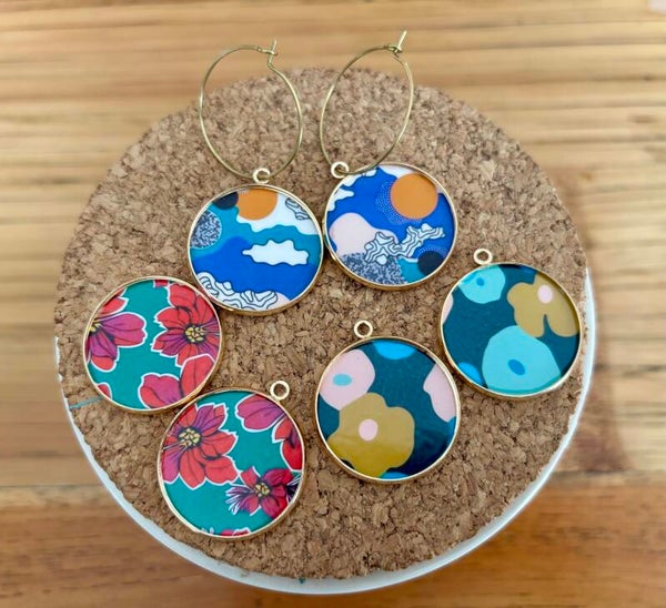 Boucles d'oreilles interchangeables