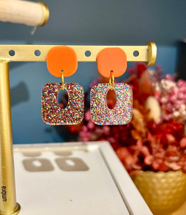 Boucles d’oreilles paillettes