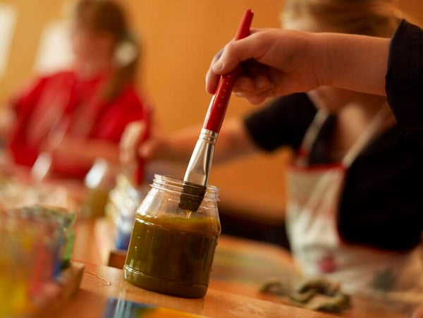 Kreative Förderung im Kindergarten
