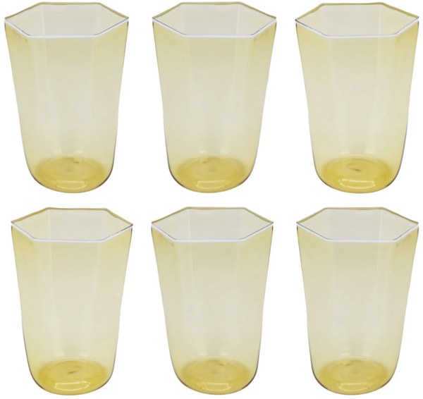 canary Murano Gläser-Set