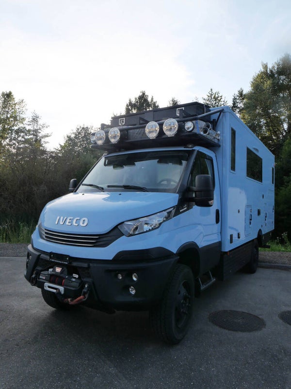 Expeditions-Wohnmobil auf Iveco-Basis