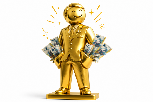 Der goldene Schweizer – Geld in vollen Taschen