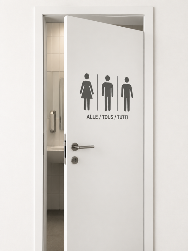 Unisex-Toilette – WC für alle