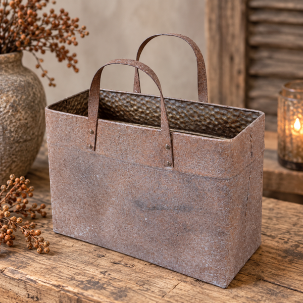 Bloempot / tas – roestbruin | Countryfield
