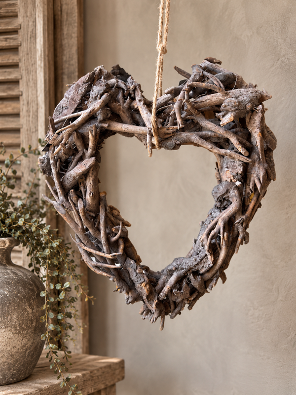 Countryfield Krans Hart Talon L Naturel – 45 × 58 × 13 cm