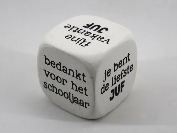 Dobbelsteen Juf