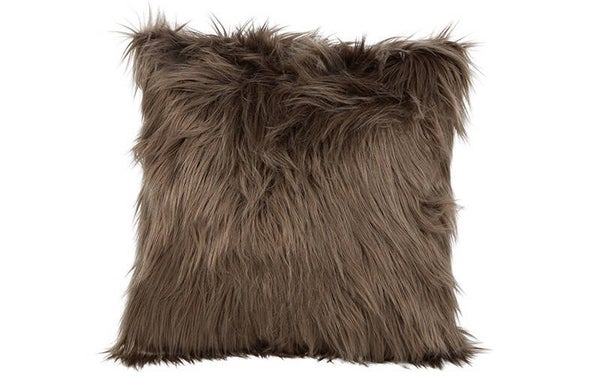 Countryfield Kussen imitatiebont bruin