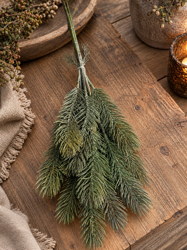 Brynxz Picea kunsttak Grey Brown – 38 cm