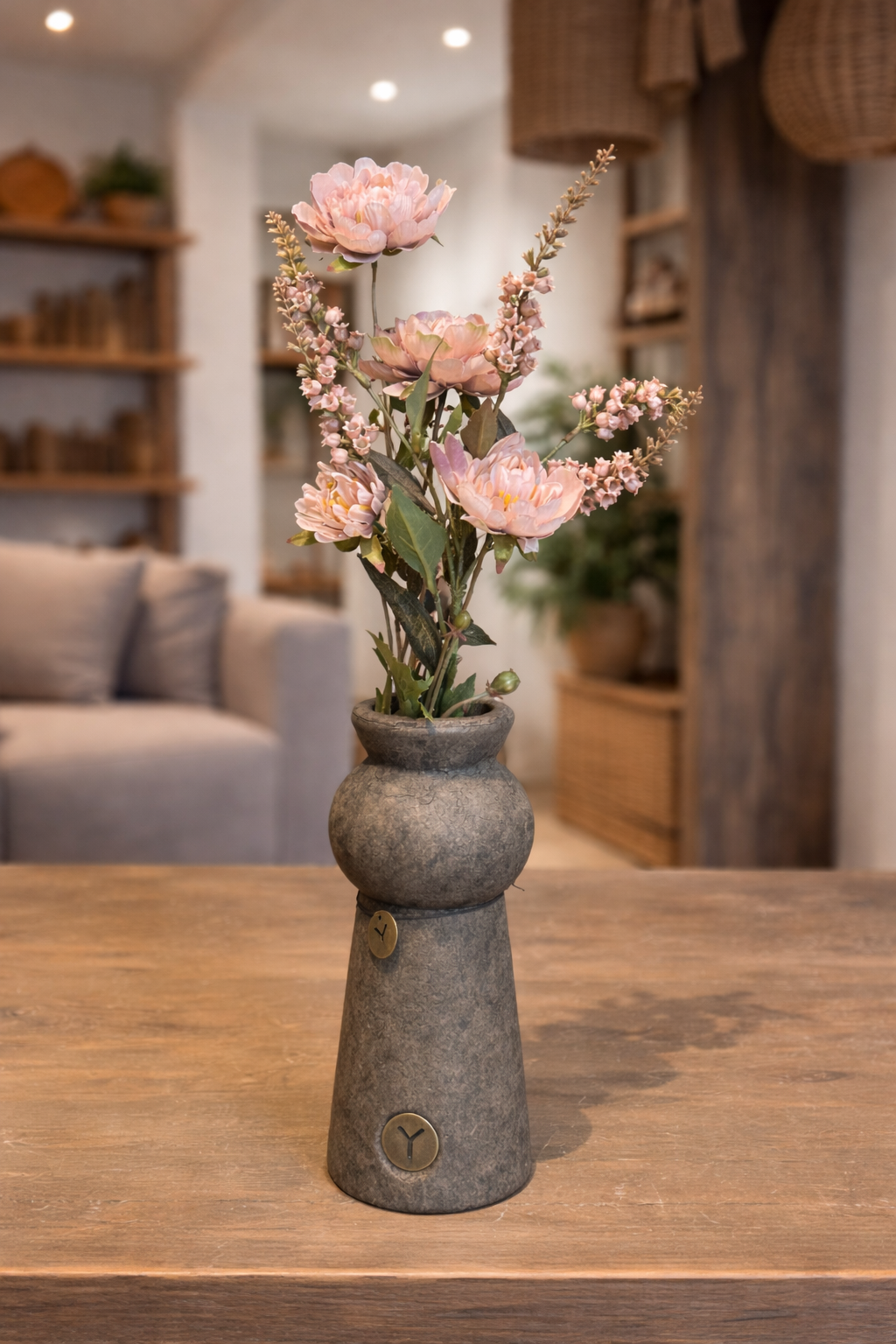 Brynxz perfume bottle met bloemen