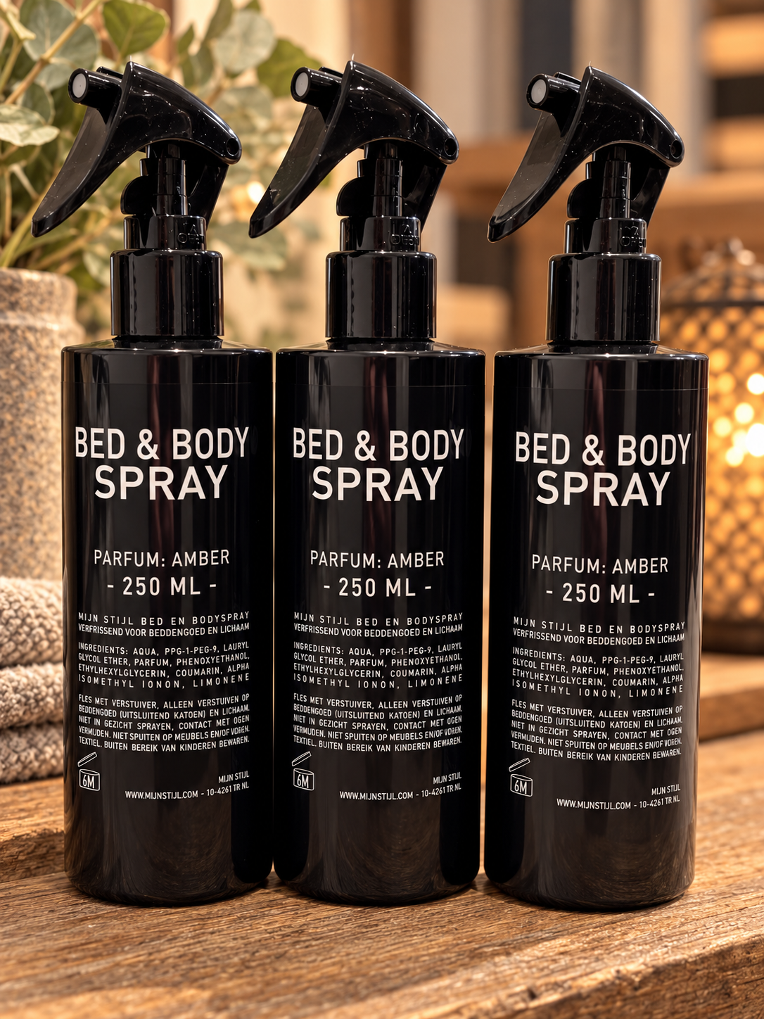 Mijn Stijl Bed & body spray Amber