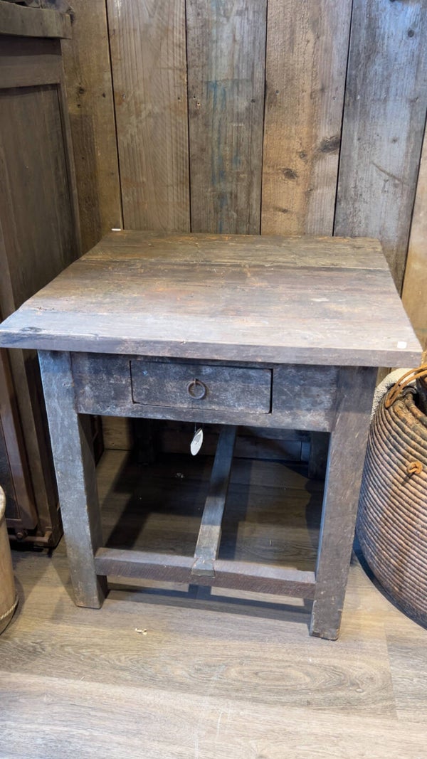 Old Barn Bijzettafel met Lade