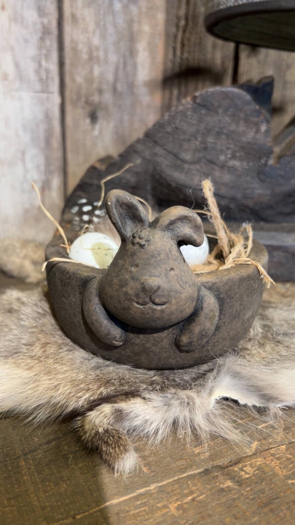 Tealightcup Hare Surprise Majestic Brown M