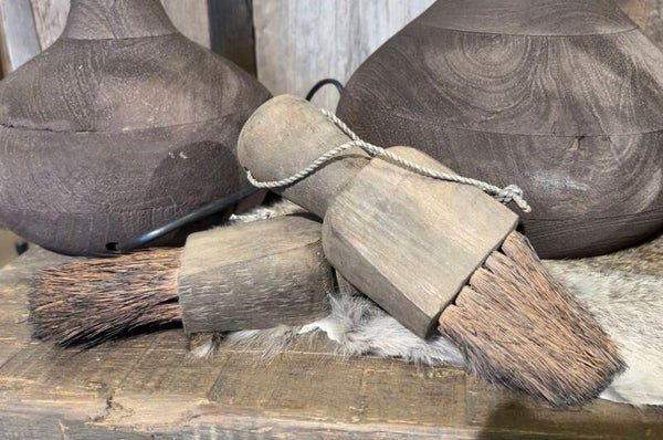 Houten decoratieve Kwast