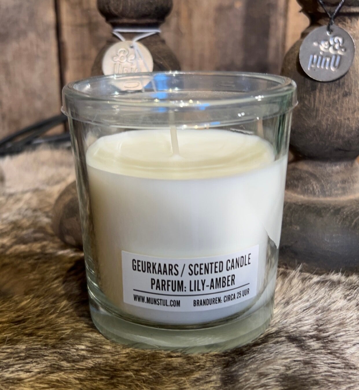 Mijn Stijl “ Geurkaars Lily-Amber “