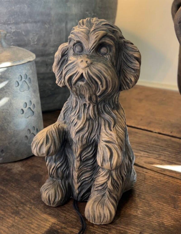 Brynxz Sitting Dog Cute Majestic Brown