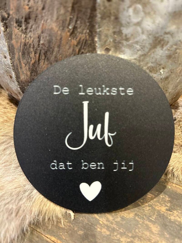 Muurcirkel Juf of Meester