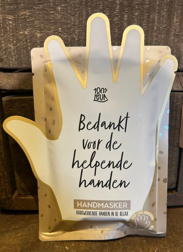 100%Leuk Handmasker